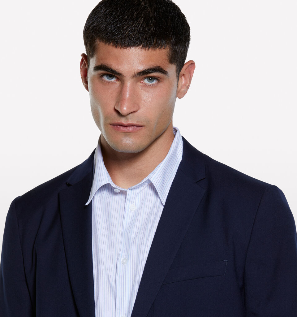 Μπλέιζερ sartorial μπλε σκούρο - μπλέιζερ ανδρικά - Σκουρο Μπλε | Sisley image number 4